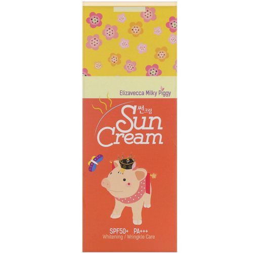 Elizavecca, Milky Piggy, Sun Cream, SPF 50+, PA+++, 50 ml Review