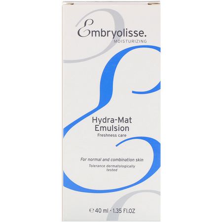 Krämer, Ansiktsfuktare, Skönhet: Embryolisse, Hydra-Mat Emulsion, Freshness Care, 1.35 fl oz (40 ml)