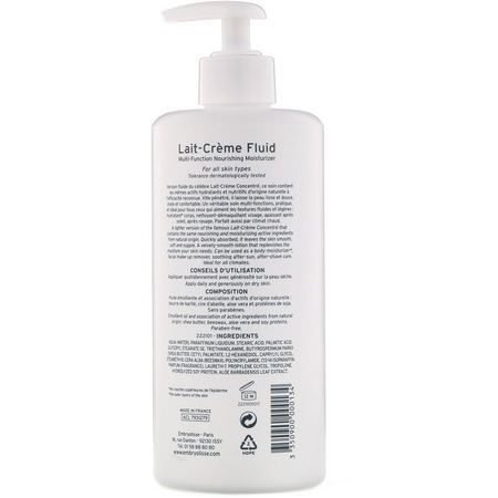 Lotion, Bad: Embryolisse, Lait-Creme Fluide, Multi-Function Nourishing Moisturizer, 16.90 fl oz (500 ml)