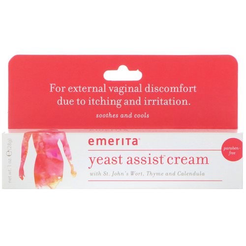 Emerita, Yeast Assist Cream, 1 oz (28 g) Review