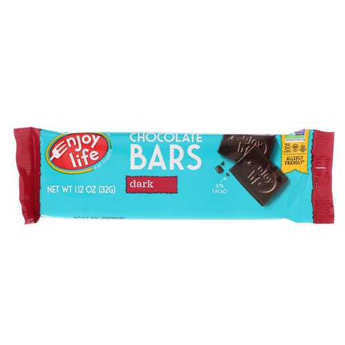 Enjoy Life Foods, Chocolate Bars, Dark, 1.12 oz (32 g) Review