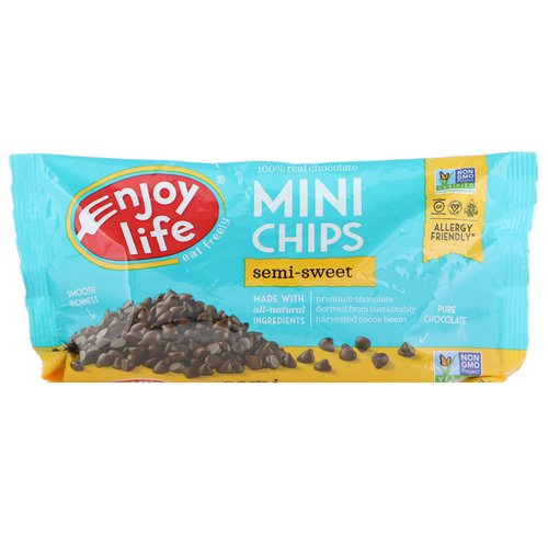 Enjoy Life Foods, Mini Chips, Semi-Sweet Chocolate, 10 oz (283 g) Review