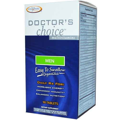 Enzymatic Therapy, Doctor's Choice Multivitamins, Men, 90 Tablets Review