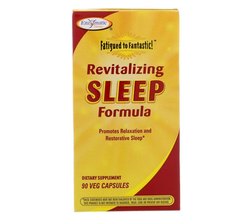 Enzymatic Therapy, Fatigued to Fantastic! Revitalizing Sleep Formula, 90 Veg Capsules Review