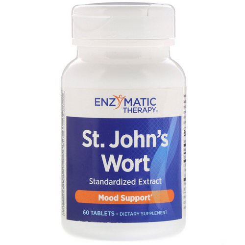 Enzymatic Therapy, St. John's Wort, 60 Tablets Review