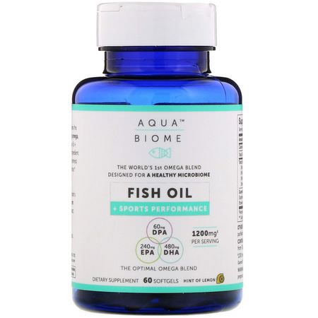 Enzymedica Omega-3 Fish Oil Sports Supplements - Sporttillskott, Sportnäring, Omega-3 Fiskolja, Omegas Epa Dha