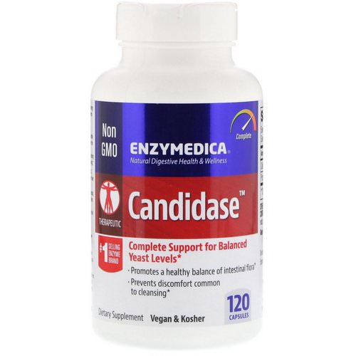 Enzymedica, Candidase, 120 Capsules Review