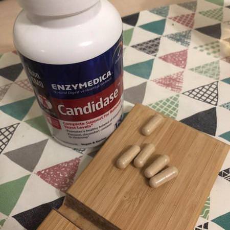 Enzymedica Jäst, Candida, Kvinnors Hälsa, Kosttillskott