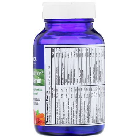 Multivitaminer, Matsmältningsenzymer, Matsmältning: Enzymedica, Enzyme Nutrition Multi-Vitamin, Two Daily, 60 Capsules