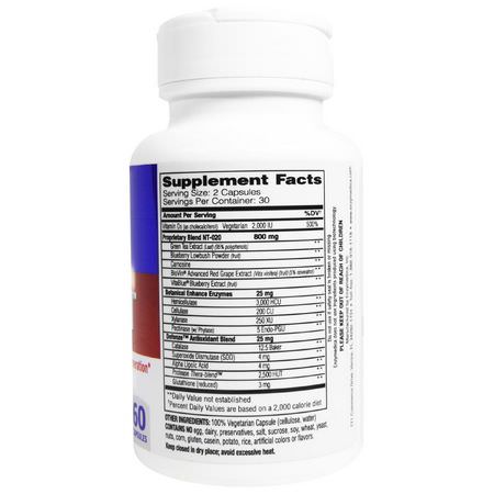 Antioxidant, Antioxidanter, D3 Cholecalciferol, D-Vitamin: Enzymedica, Stem XCell, 60 Capsules