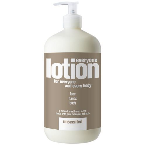 EO Products, Everyone Lotion for Everyone and Everybody, Unscented, 32 fl oz (960 ml) Review
