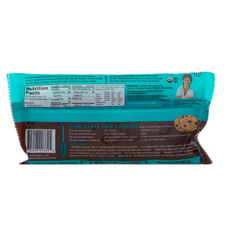 Bakschoklad, Blandningar, Mjöl, Bakning: Equal Exchange, Organic, Chocolate Chips, Semi-Sweet, 10 oz (283.5 g)