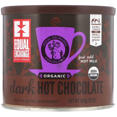 Equal Exchange, Organic Dark Hot Chocolate, 12 oz (340 g) Review