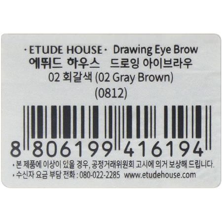 Etude House K- Beauty Makeup Brow Pencils Gels - Gels, Brow Pencils, Eyes, K- Beauty Makeup