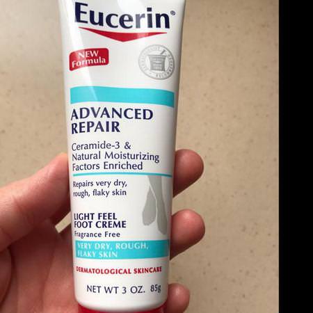 Eucerin Foot Cream Creme Dry Itchy Skin - Kliande Hud, Torr, Hudbehandling, Fotkrämkräm