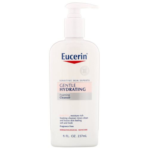 Eucerin, Gentle Hydrating Cleanser, Fragrance Free, 8 fl oz (237 ml) Review