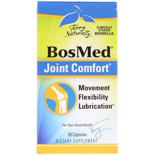 EuroPharma, Terry Naturally, BosMed, Joint Comfort, 60 Capsules Review