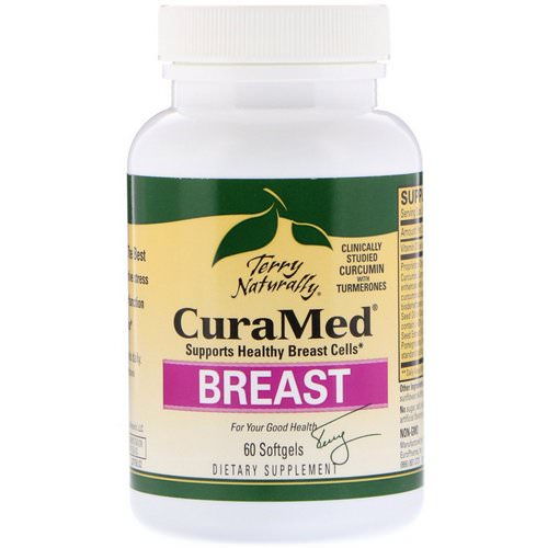 EuroPharma, Terry Naturally, CuraMed Breast, 60 Softgels Review
