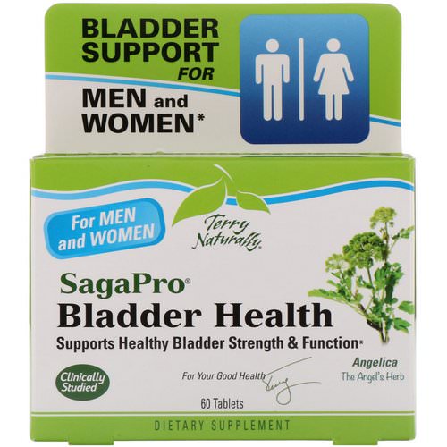EuroPharma, Terry Naturally, SagaPro, Bladder Health, 60 Tablets Review