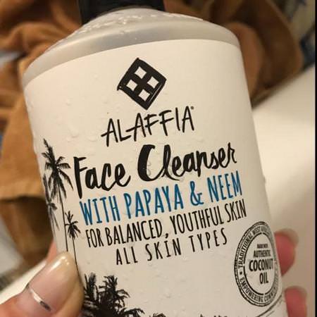 Alaffia Face Wash Cleansers - Rengöringsmedel, Ansikts Tvätt, Skrubba, Ton