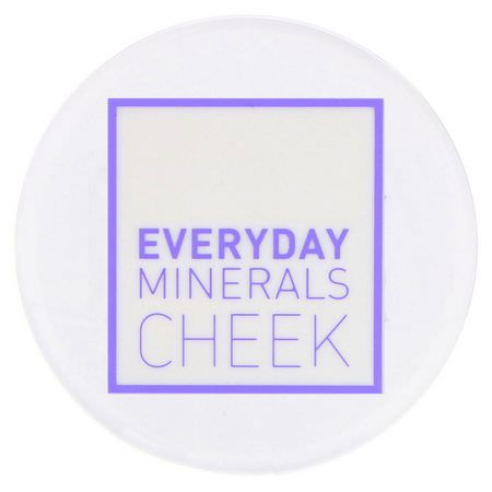 Rodnad, Kinder, Smink, Skönhet: Everyday Minerals, Cheek Blush, Field of Roses, .17 oz (4.8 g)