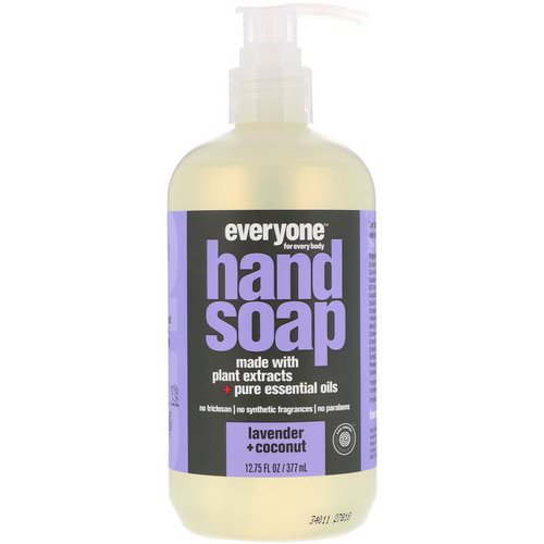 Everyone, Hand Soap, Lavender + Coconut, 12.75 fl oz (377 ml) Review