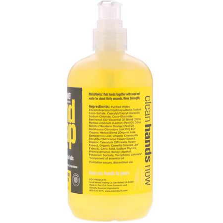 Handtvål, Dusch, Bad: Everyone, Hand Soap, Meyer Lemon + Mandarin, 12.75 fl oz (377 ml)