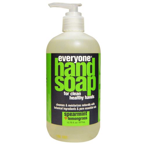 Everyone, Hand Soap, Spearmint + Lemongrass, 12.75 fl oz (377 ml) Review
