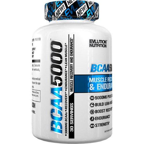 EVLution Nutrition, BCAA 5000, 240 Capsules Review
