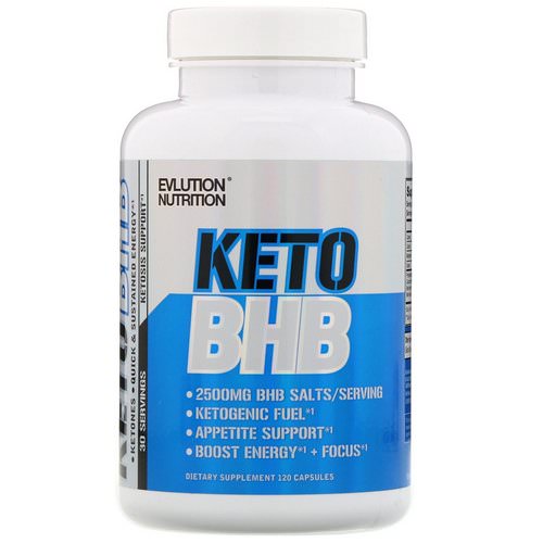EVLution Nutrition, Keto BHB, 120 Capsules Review