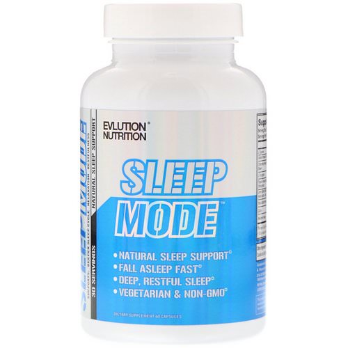 EVLution Nutrition, SleepMode, Natural Sleep Support, 60 Capsules Review