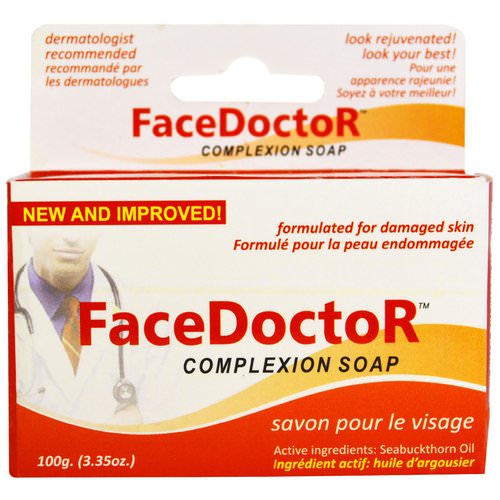 Face Doctor, FaceDoctor Complexion Soap, 3.35 oz (100 g) Review