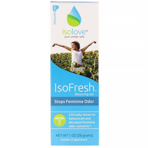 Fairhaven Health, IsoFresh Balancing Gel, Stops Feminine Odor, 1 oz (28 g) Review