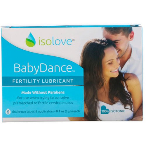 Fairhaven Health, Isolove, BabyDance Fertility Lubricant, 6 Single-Use Tubes & Applicators, 0.1 oz (3 g) Each Review