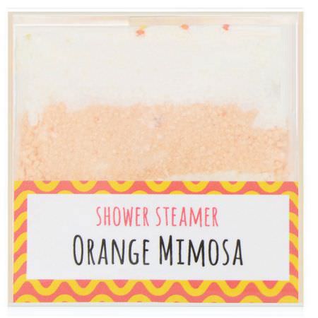 Aromaterapi, Dusch, Bad: Fizz & Bubble, Shower Steamer, Orange Mimosa, 3.8 oz (108 g)