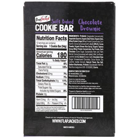 FlapJacked Nutritional Bars Cookies - Kakor, Mellanmål, Näringsstänger