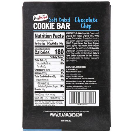 FlapJacked Nutritional Bars Cookies - Kakor, Mellanmål, Näringsstänger