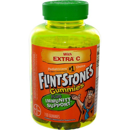 Flintstones, Children's Multivitamin, Plus Immune Support, 150 Gummies Review