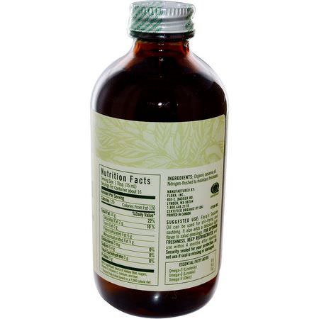 Sesame Oil, Vinegars, Oil: Flora, Certified Organic Sesame Oil, 8.5 fl oz (250 ml)