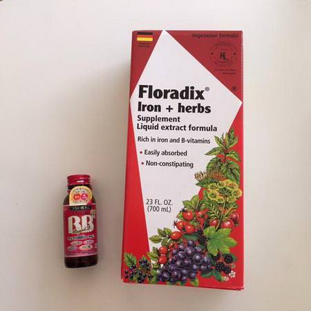 Flora Iron Herbal Formulas - Örter, Homeopati, Örter, Järn