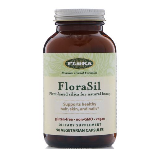 Flora, FloraSil, Plant Based Silica for Natural Beauty, 90 Veggie Caps Review