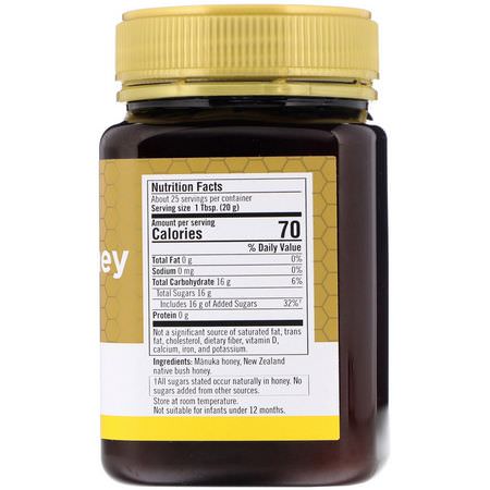 Manuka Honung, Biprodukter, Kosttillskott: Flora, Manuka Honey Blend, MGO 30+, 17.6 oz (500 g)