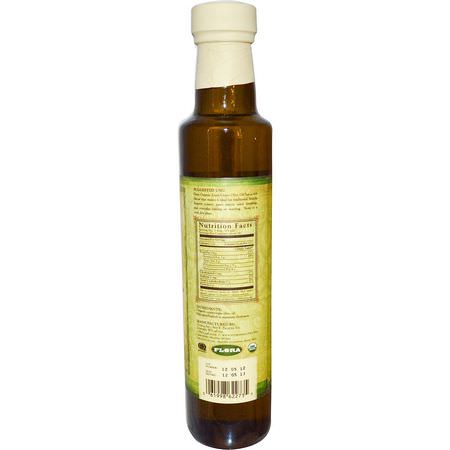 Olivolja, Vinjärser, Oljor: Flora, Organic Extra-Virgin Olive Oil, 8.5 fl oz (250 ml)
