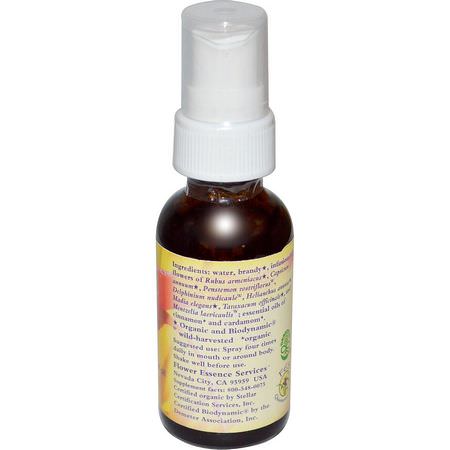 Blomma, Homeopati, Örter: Flower Essence Services, Activ-8, Flower Essence & Essential Oil, 1 fl oz (30 ml)