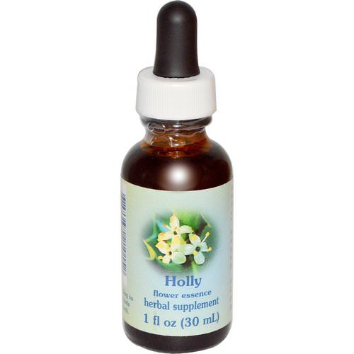 Flower Essence Services, Healing Herbs, Holly, Flower Essence, 1 fl oz (30 ml) Review