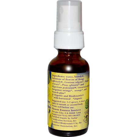 Blomma, Homeopati, Örter: Flower Essence Services, Illumine, Flower Essence & Essential Oil, 1 fl oz (30ml)