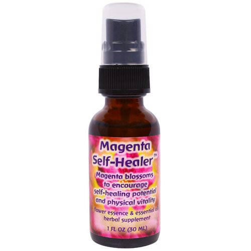 Flower Essence Services, Magenta Self-Healer, Flower Essence & Essential Oil, 1 fl oz (30 ml) Review