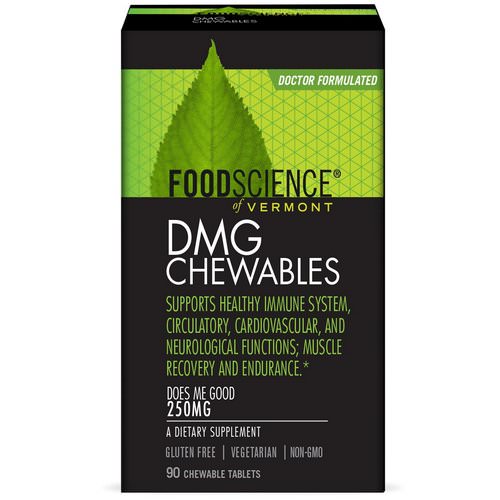 FoodScience, DMG Chewables, 250 mg, 90 Chewable Tablets Review