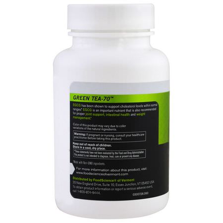 FoodScience Green Tea Extract - Extrakt Av Grönt Te, Antioxidanter, Kosttillskott