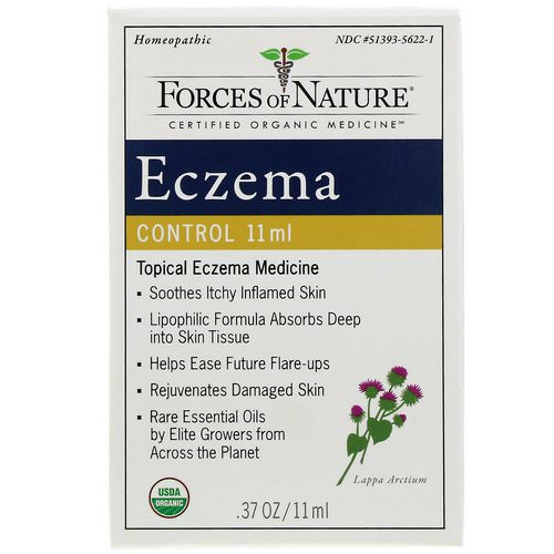 Forces of Nature, Eczema Control, 0.17 oz (5 ml) Review